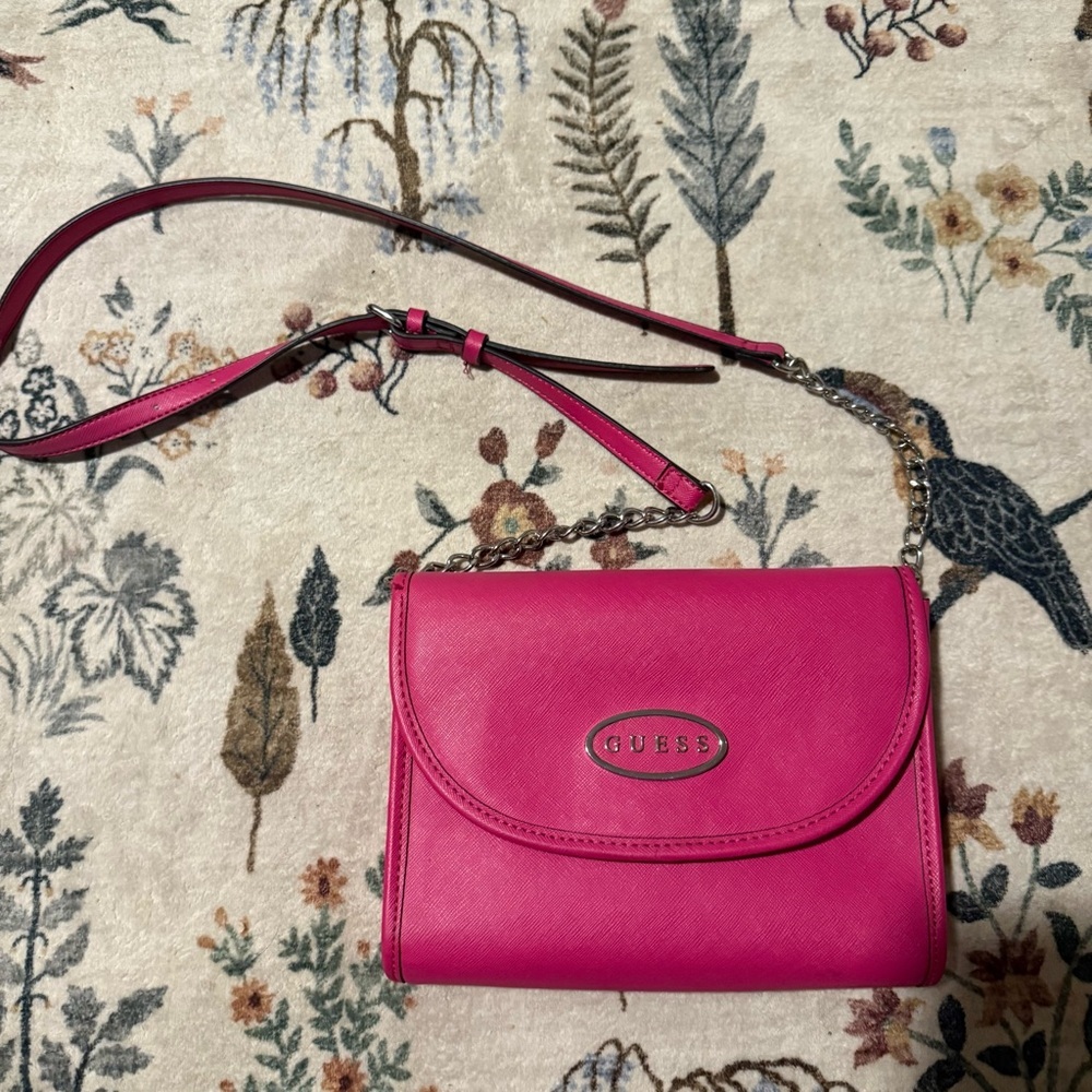 GUESS Fuchsia Crossbody Bag